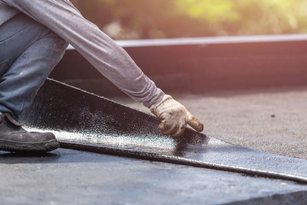 Professional Waterproofing technician working in Mount Tabor, NJ
